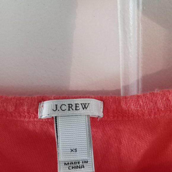 BUNDLE of J. crew colorblock shirt and free people ribbed tank - Picture 9 of 9